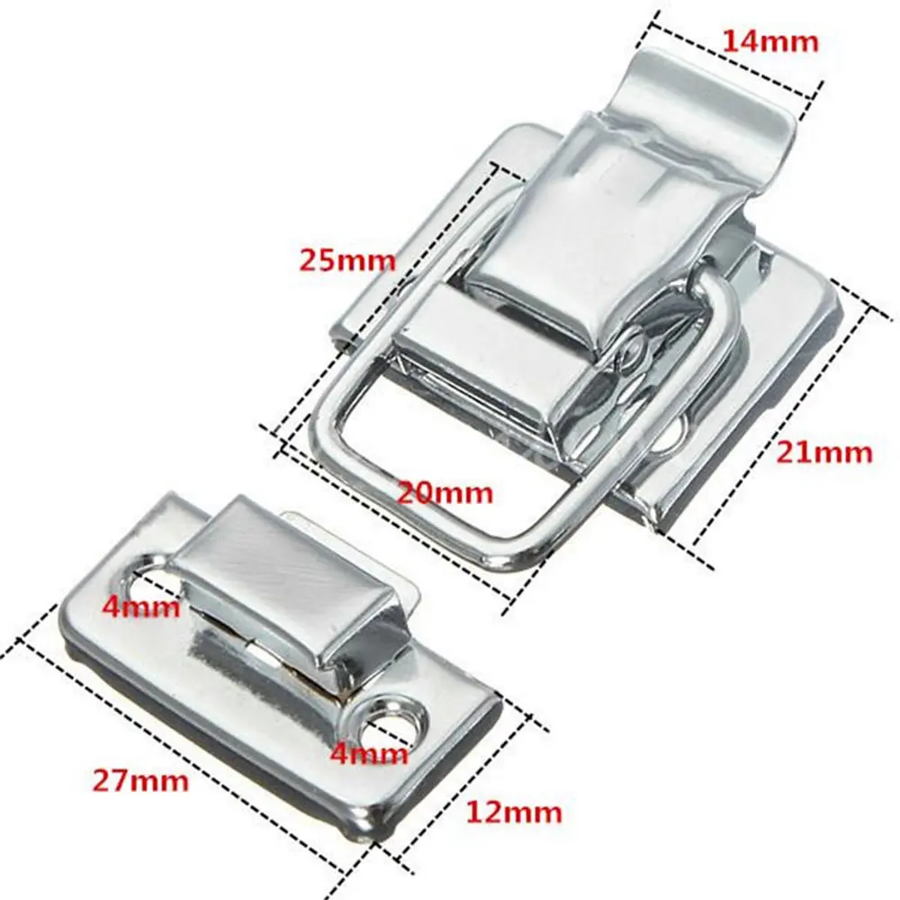 Hot Sale Stainless Steel Spring Draw Toggle Latch For Chest Box Case Suitcase Clasp 1pcs Latch Catch