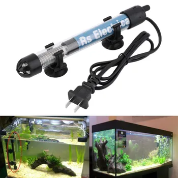 

50W Aquariums Accessories Durable Submersible Heater Heating Rod for Aquarium Glass Fish Tank Temperature Adjustment