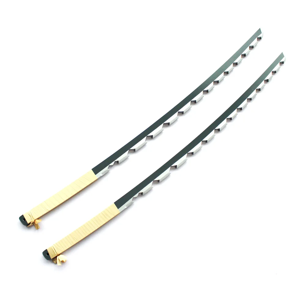 Demon Slayer Kimetsu No Yaiba Hashibira Inosuke Cosplay Sword Costume Weapon Prop image 3