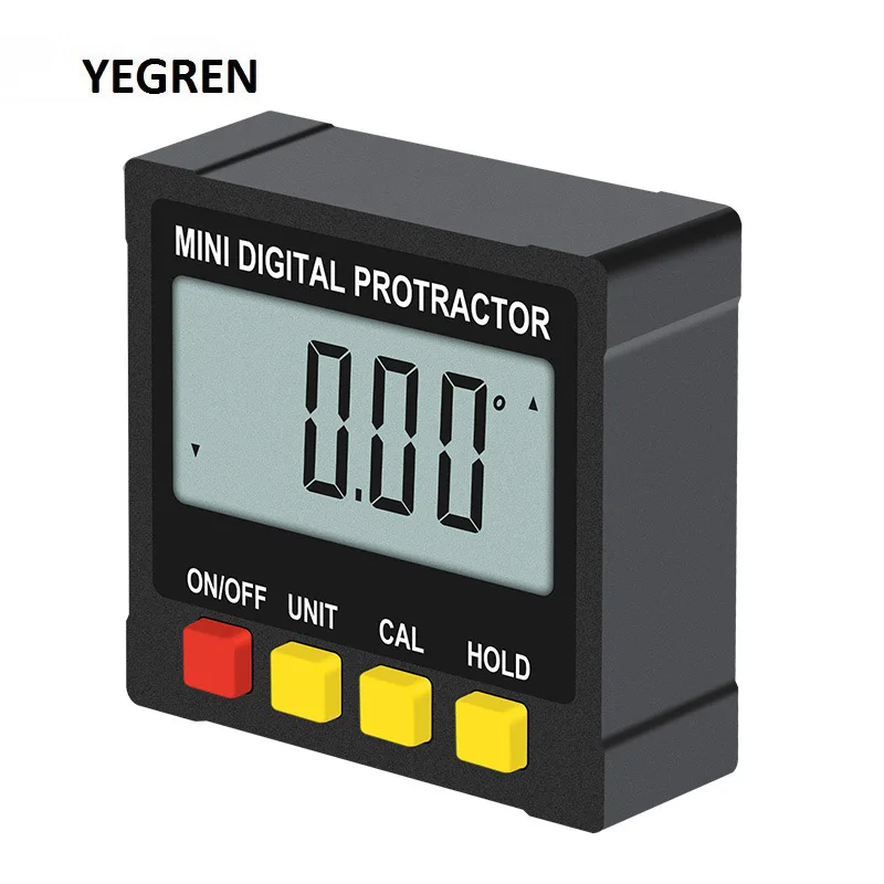  MINI Digital Protractor 360 Degree Flip Angle Measuring Ruler Electronic Angle Finder Inclinometer 