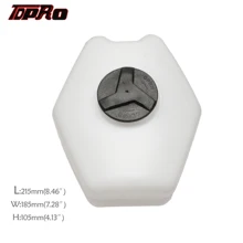 Tdpro 1.5L белый Пластик мотоцикл бензин топливный бак + майка Кепки для 2-х тактный 43cc 47cc 49cc/инвалидных колясках/Брюки с карманами детские велоси...(China)