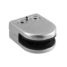 Высокое качество пространство Алюминиевые стеклянные зажимы регулируемый настенный, стеклянный держатель для стеклянной полки