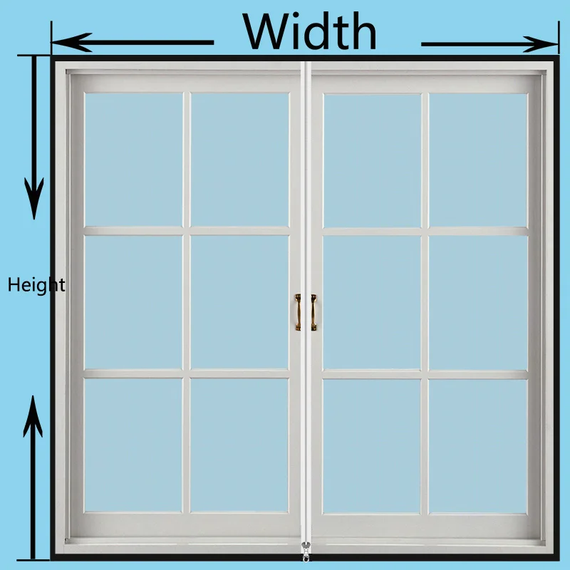 60-100 Customize window screening Mosquito nets for window With zipper Mosquito screens Curtain Door and window screen 
