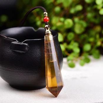 

New Natural Fluorite Parfum Home Perfume Bottle Room Fragrance Reed Diffuser Pendant Necklace Oil Scent Zakka Difusor De Aromas