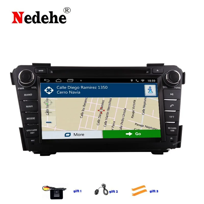 Автомобильный DVD-проигрыватель Octa Core 2 din Android 9 0 GPS-плеер для Hyundai i40 автомагнитола