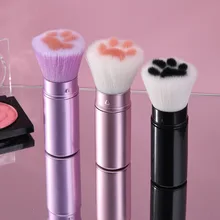 

Nail Art Dust Brush Cute Cute Cat Claw Single Makeup Brush Retractable Blush Brush Single Fiber Hair Makeup Brush nail art tool