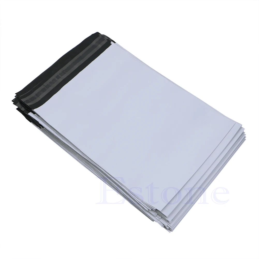 

Lot 100Pcs 5 Sizes Poly Mailer Self Sealing Plastic Shipping Mailing Bag Polybag