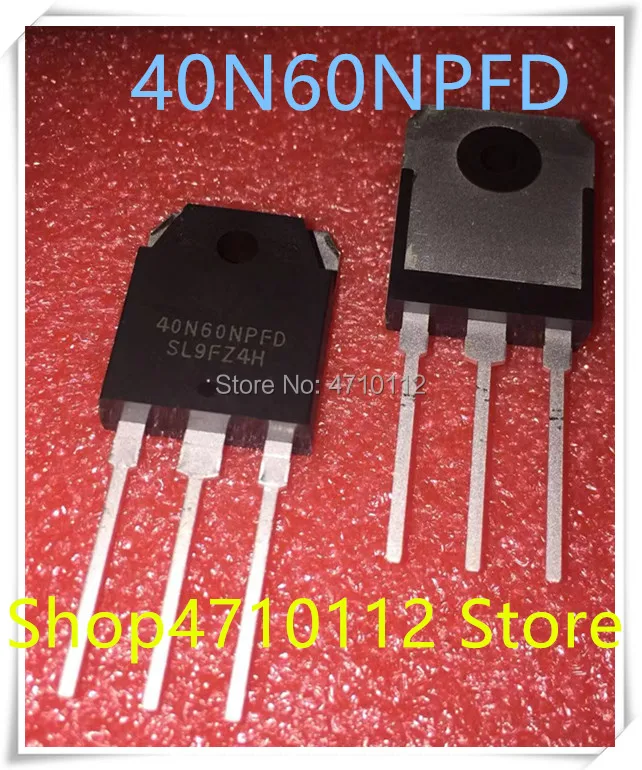 Новинка 10 шт./лот 40N60NPFD TO-3P 40N60 600V 40A IGBT SGT40N60NPFDPN SGT40N60NPFD | Электроника