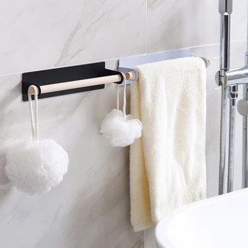 

Home Kitchen Wrought Iron Napkin Roll Holder MultifunctionTowel Rack Receive A Frame Bathroom Storage Rack Towel C