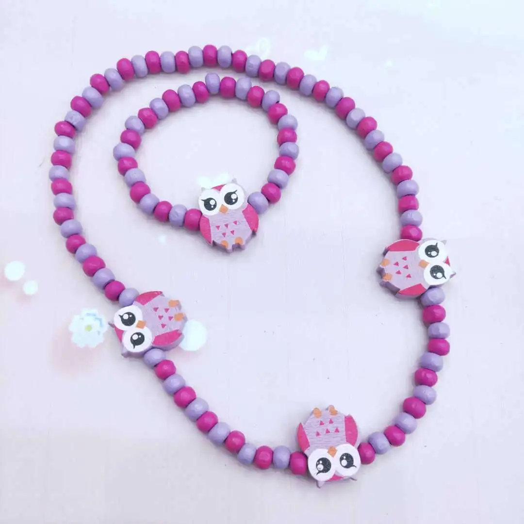 5pc Colourful Unicorn Bracelet, Little Girl Animal Bracelets, Teens Kids  Owl Pendant Beaded Bracelet Girl Party Favour Pretend Play Bracelet