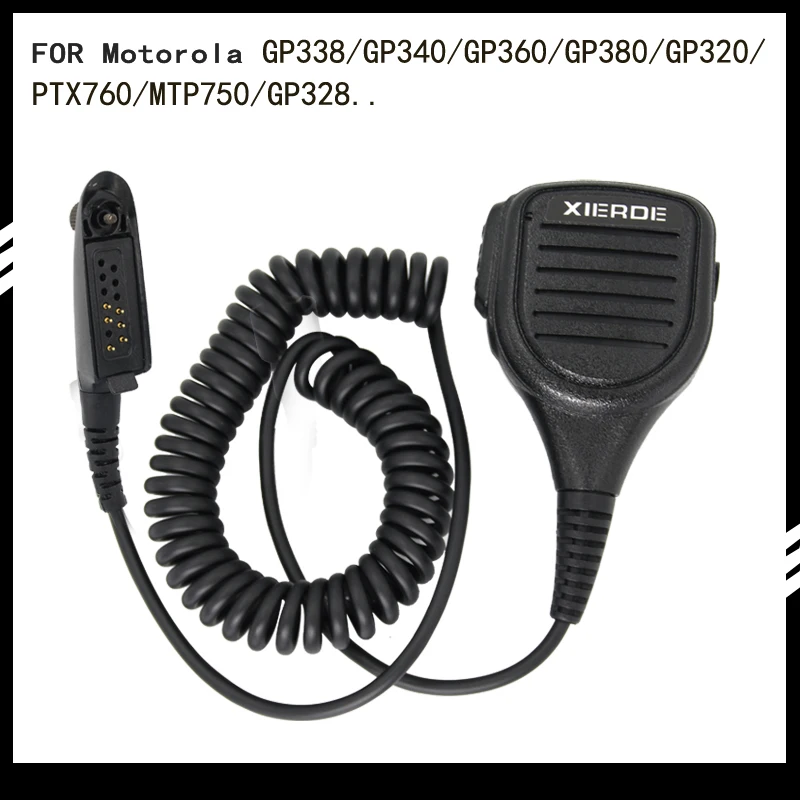Ручной микрофон для рации Motorola GP328 PRO5150 GP338 PG380 GP680 HT750 GP340 | Мобильные телефоны и