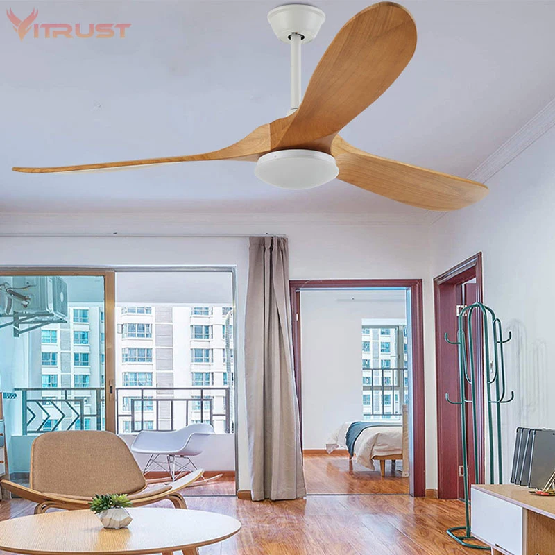 Modern Reversible DC Ceiling Fan 3 Blade Ceiling Fan ceiling fan led ceiling fan lights led fan light with Light LED Remote Control Super Quiet