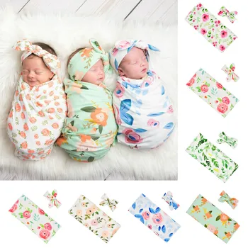 

Newborn Baby Blanket Swaddle Printed Sleeping Bag Sleep Sack Stroller Wrap 2019 NEW Drop Shipping