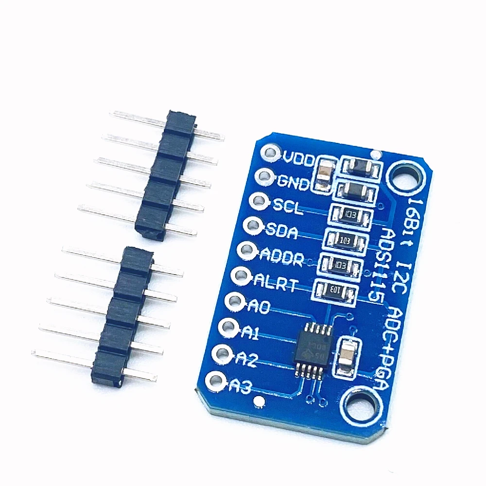 16-битный I2C ADS1115 модуль ADC 4-канальный с усилителем Pro Gain RPi | Строительство и ремонт