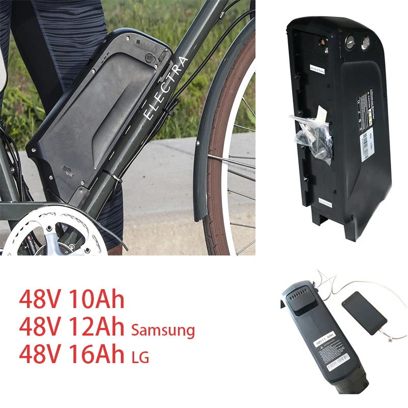 Bafang комплект для переоборудования электрического велосипеда 48V 350W 500W переднее мотор для центрального движения колеса безщеточный мотор для центрального движения, фара для электровелосипеда в комплект с samsung LG Батарея Байк, способный преодолевать Броды