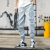 Streetwear Mens Hip Hop Jogging Pants Casual Men Trousers Big Size Loose Sweatpants Male 2022 New Multi Pocket Harem Pants 5XL ► Photo 2/6