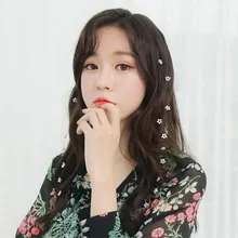 Поддержка заколки сеть плетеные волосы супер дети Скрытая повязка на голову меньше женские красные ren xian аксессуары для волос линия заколки