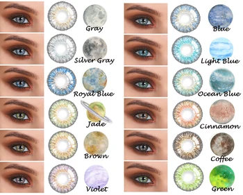 

[Free Shipping] Fancylook 【Plant Series】Colored Contact Lenses Myopic Lense with Power 0~600 Cosplay Lens