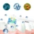 Oral B Электрическая Зубная Щетка головки Замена насадок щетка Запасные части 4 шт./Упак. Точность Чистый Крест Действие 3D Белый