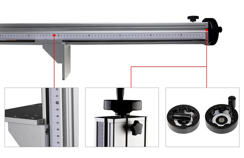 Волоконный лазерный путь подъема вверх и вниз системы высота 500 мм 770 мм для волоконной лазерной маркировочной машины