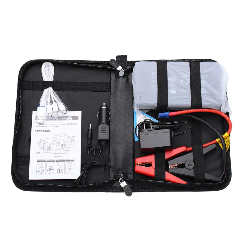CARKU 1000A 16800mAh автомобильный стартер 12V светодиодный двойной USB аварийный внешний аккумулятор комплект Автомобильное зарядное устройство аккумулятор усилитель