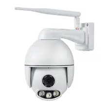 Wanscam K54 1080P WiFi Беспроводная PTZ ip-камера 4X Zoom FHD автоматическое отслеживание двухстороннее аудио CCTV наружная SD карта ночного видения IR 50 м