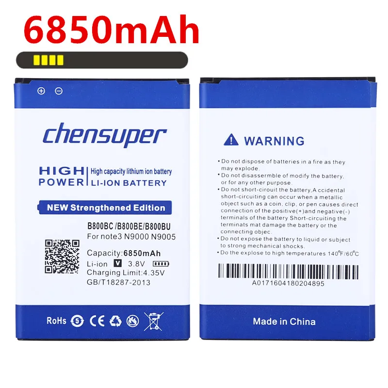 for Samsung NOTE3 B800BE EB-BN910BBE EB-BN750BBC для samsung Galaxy Note2 N7100 Note3 NOTE4 Note 3 NEO LTE SM-N7505 J5 Edition Батарея - Цвет: for Samsung NOTE3