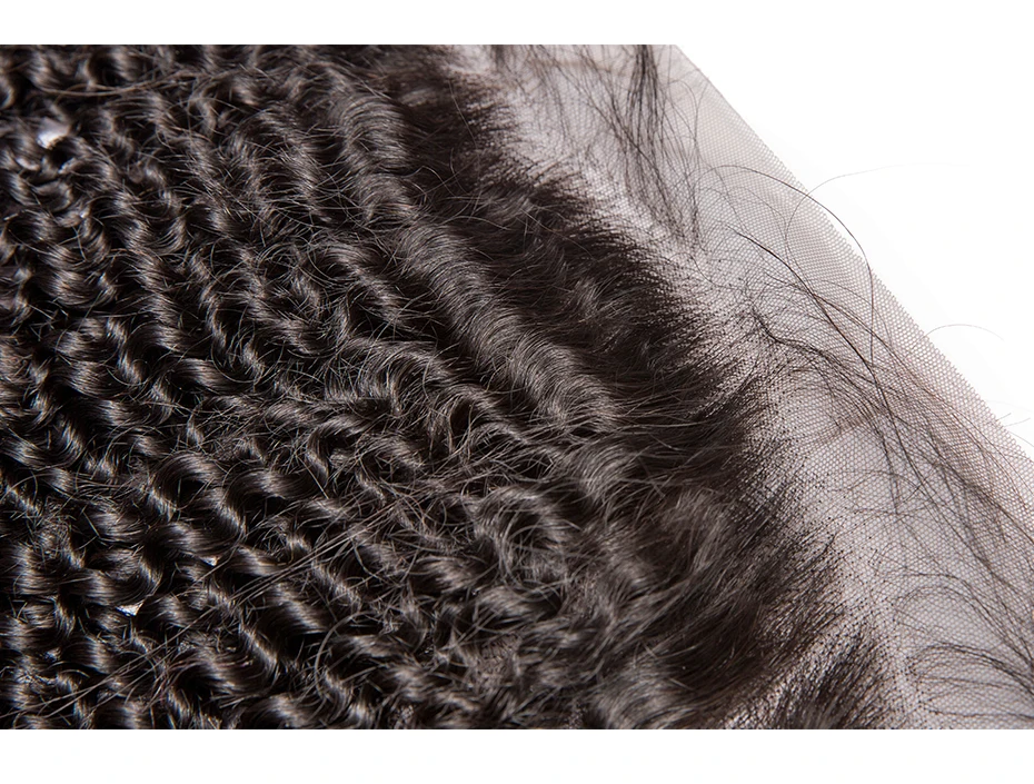 [HJ Weave beauty] пучки волос OneCut с 13x4 фронтальной P бразильские пучки волос плетение кудрявые вьющиеся девственные человеческие волосы для наращивания