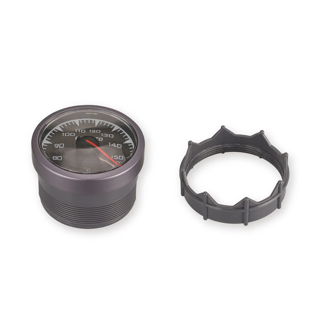 Универсальный автомобильный масляный Температура Калибр 12 В 2,5 дюймов 60 мм 7 цветов моторного масла измеритель температуры Датчик