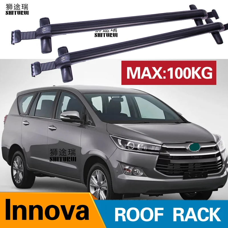 2 шт. рейки на крышу для TOYOTA Hilux Single Cab X-tra 2005-2015алюминиевый сплав боковые