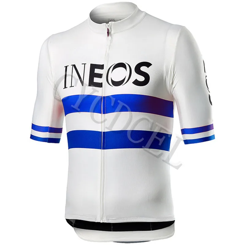 INEOS Pro велосипедной команды Джерси 16D велосипедные шорты комплект Ropa Ciclismo мужские летние быстросохнущие велосипед Майо Одежда - Цвет: Only jersey 01