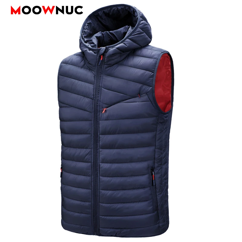 

2021 Men's Fashion Parkas Overcoat Windbreaker Male Casual Winter Jacket Thick Classic Windproof Sleeveless New Business Hombre