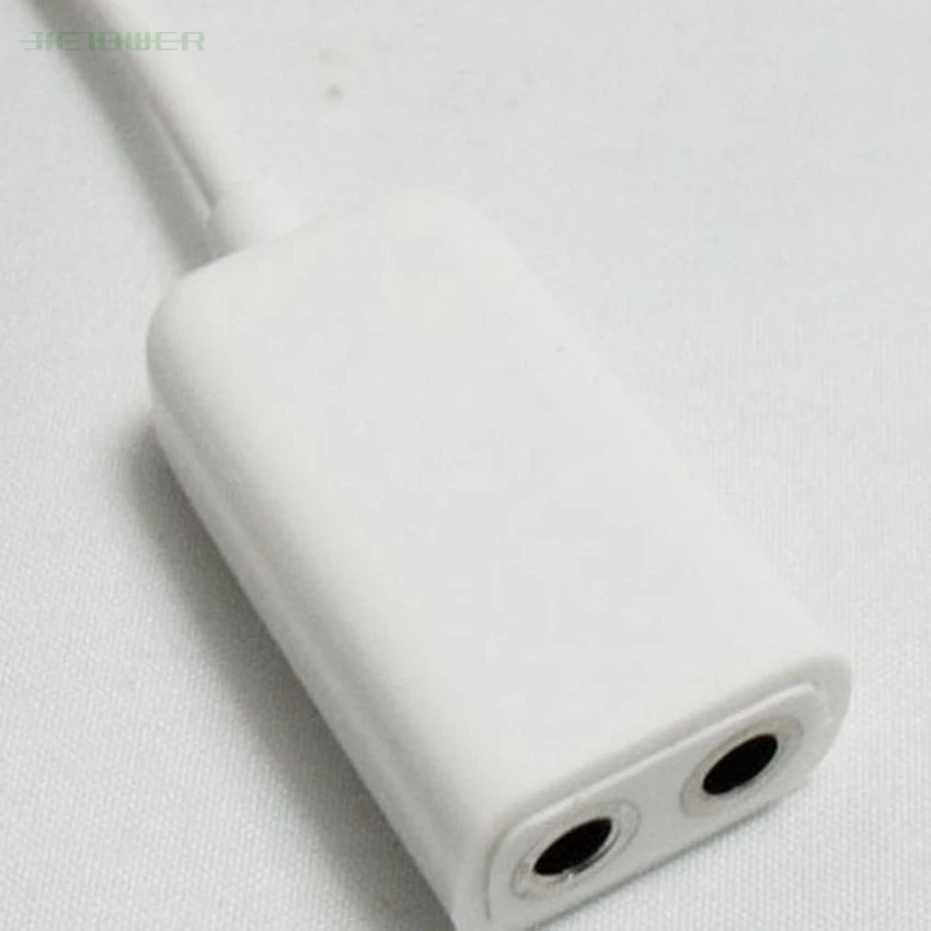 Splitter Cable 3 5 Mm 1 Male To 2 Dual Female Audio Cable for Earphone Headset Headphone MP3 MP4 Stereo Plug Adapter Jack 100pcs