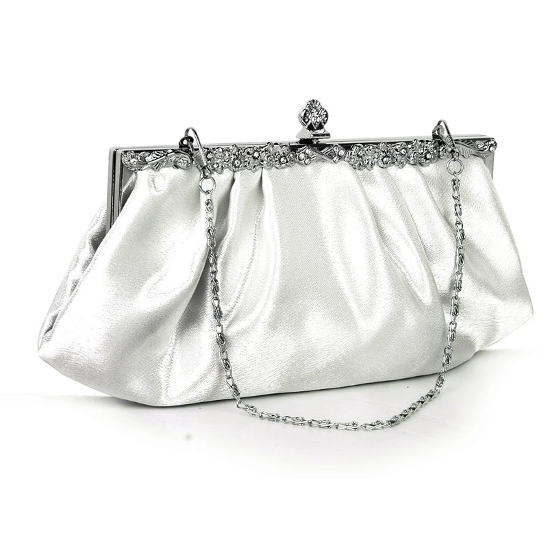 

Ivory Party Clutch Bag Banquet Handbag Dress Wedding Bag