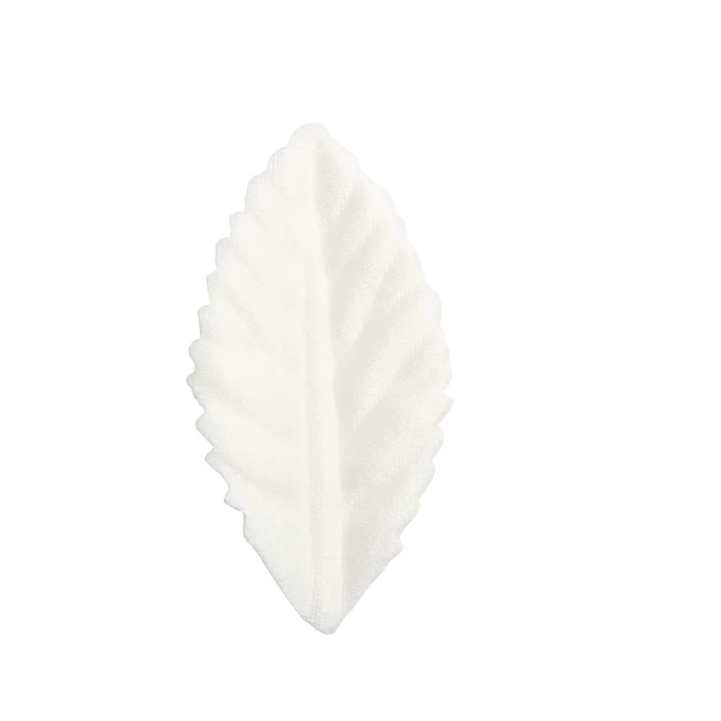 100pcs Artificial Rose Leaves White Leaf Wedding Craft / Buttonhole /Corsage
