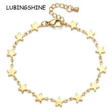 Роскошные женские Крест Звезда Океан Подвески с дельфинами браслет цепочка нержавеющая сталь Золото Серебро Цвет ювелирные изделия для свадебной вечеринки подарок