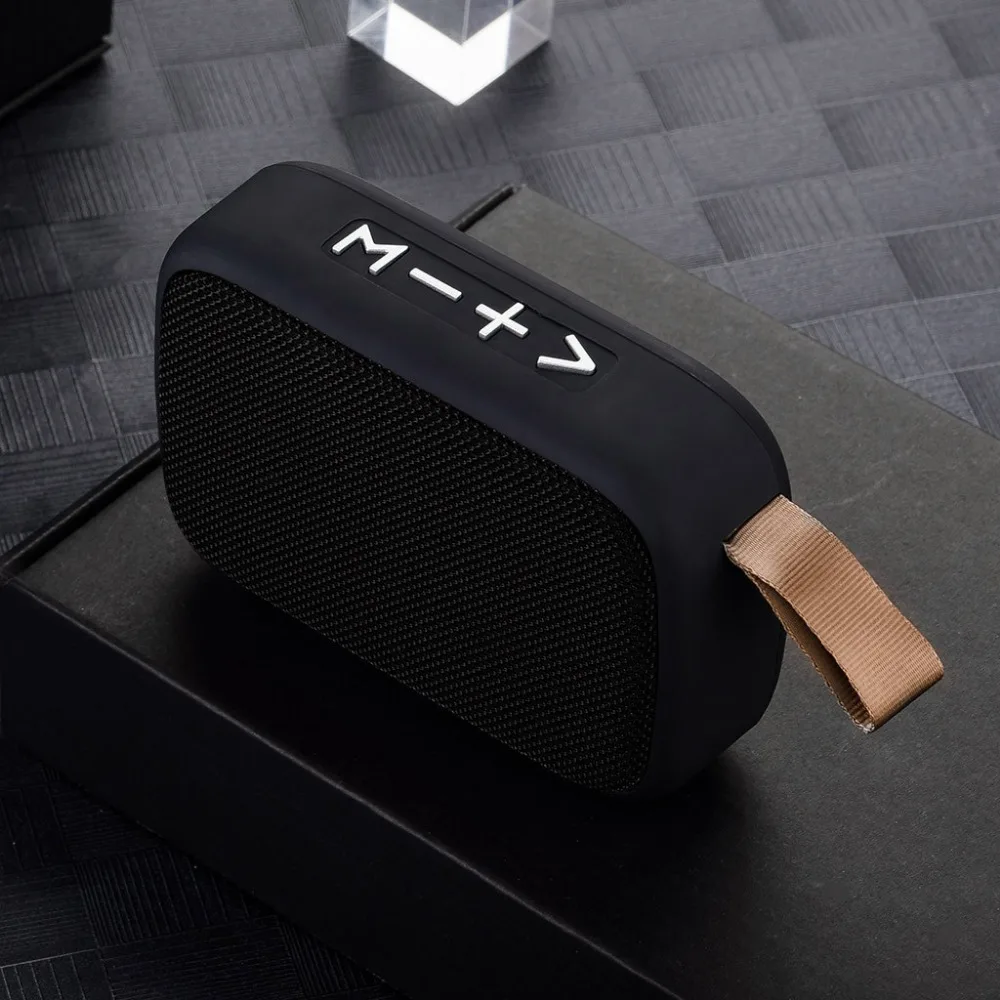 Портативный беспроводной Bluetooth стерео динамик для смартфона планшета ноутбука поддержка SD карты FM радио мини громкий динамик открытый