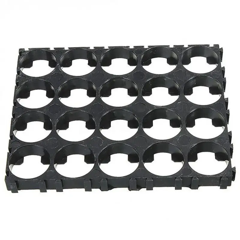 

4X5 Cell 18650 Batteries Spacer Holders Radiating Shell Plastic Bracket-20Pcs #8