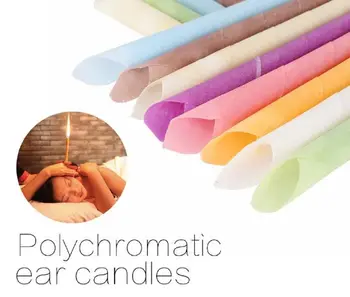 

10pcs/lot Ear Candles Healthy Care Ear Treatment Ear Wax Removal Cleaner Ear Coning Treatment Indiana Therapy Fragrance Candling