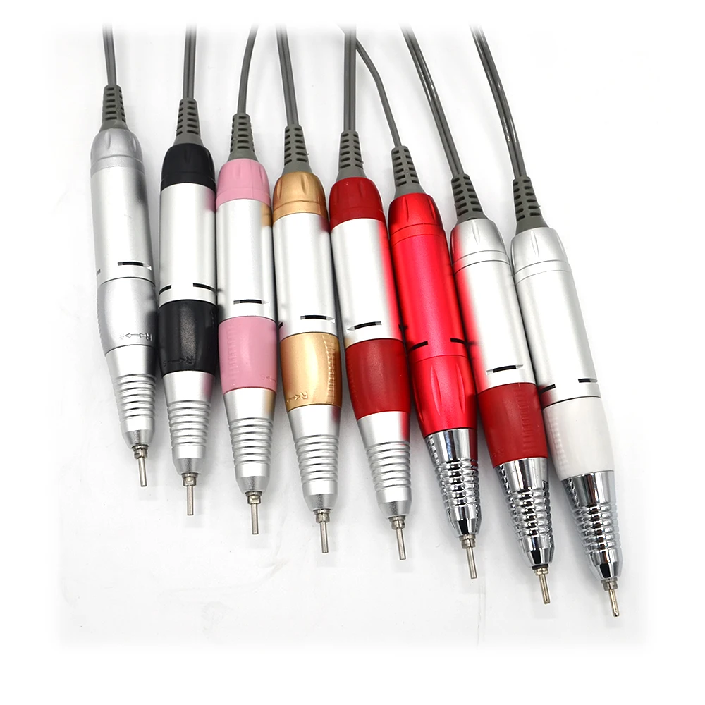 

Multiple Colour Electric Nail Drill Pen Machine Polish Grind Handle Kit Profession Manicure Pedicure Handpiece Nail Art Tool