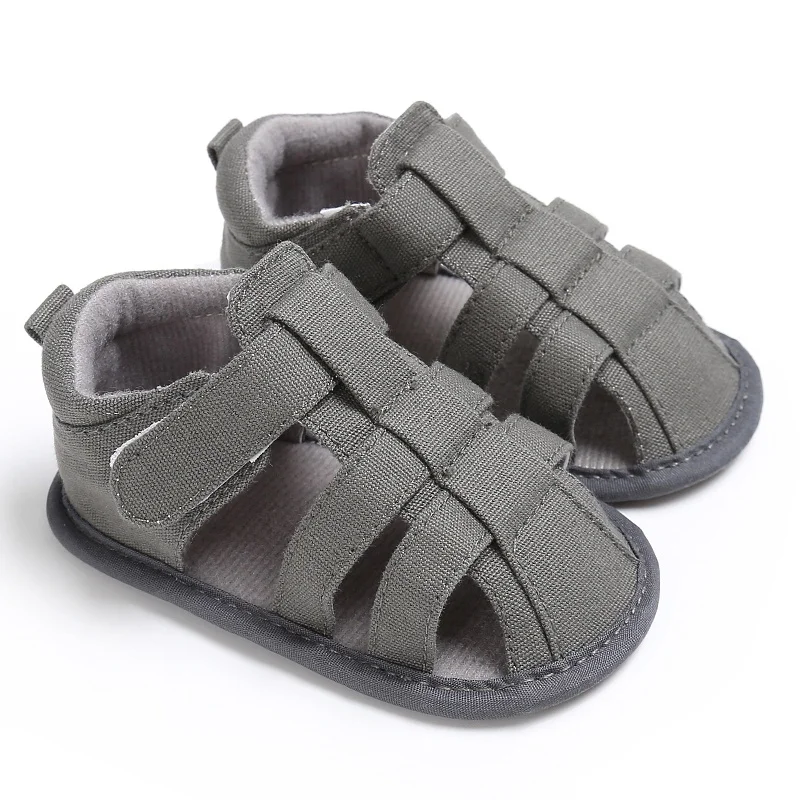 

Summer Baby Sandals Newborn Baby Shoes Breathable Hollow Baby Boy Shoes Cotton Fashion Baby Girls Sandals