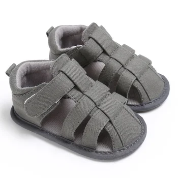 

Summer Baby Sandals Newborn Baby Shoes Breathable Hollow Baby Boy Shoes Cotton Fashion Baby Girls Sandals