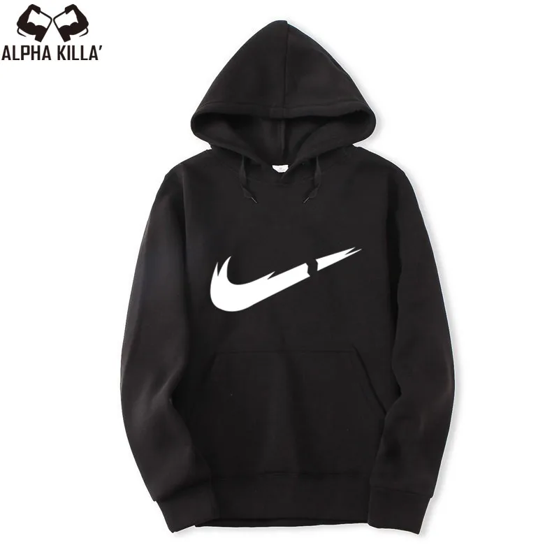 

Men's Hoodie 2019 New Brand Print Casual Hoodie Sportswear Spring and Autumn Solid Color Hooded Sweatshirt Jogging Sports Jacket Street Men and Women Fashion Hoodie
