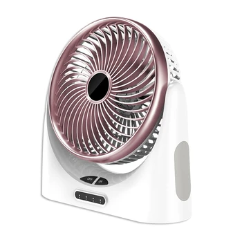 

Usb Desk Fan Small Personal Air Circulator Fan Portable Electric Table Desktop Fan Rechargeable Travel Fans For Camping Office R