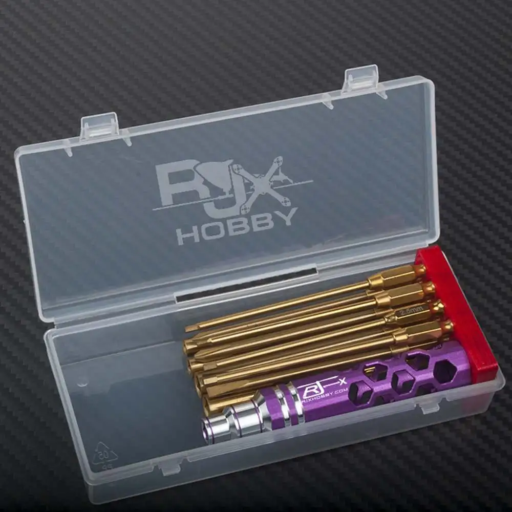 RJX RJX2881 13 в 1 Шестигранная гайка плоский винт с крестообразным шлицем отвертка многофункциональный набор ремонтных инструментов для RC гоночный fpv-дрон модельная часть