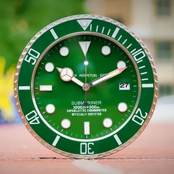 

Luxury Metal Wall Clock Creative Design Art Pow Patrol Wall Watch Quartz Home Decor Wall Clocks Wandklok Decor W