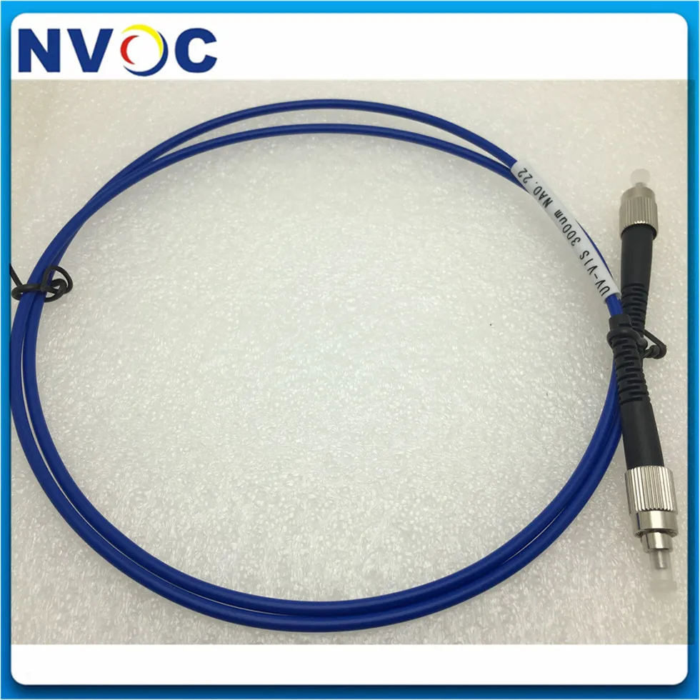 FC/SC/ST/SMA Silica Core Metal Ferrule MM Simplex1M UV-VIS 200um 300um 400um 1000um Armored Silica Fiber Optical Patch Cord