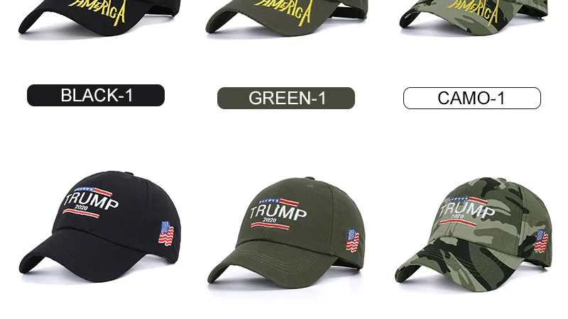 Новая бейсбольная кепка с вышитыми буквами в американском стиле, флаг США, шапка Дональда Трампа, предвыборная шапка из хлопка для улицы