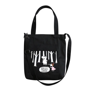 

4 Color Moomin Zip Bag Storage Bag Travel Luggage Organizer Sorting Bag vacuum bags for clothes