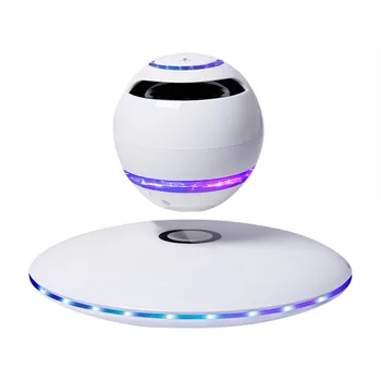 

Magnetic Levitating Bluetooth Speaker Led Flash Wireless Floating Speakers 3d Surround Sound Speakers